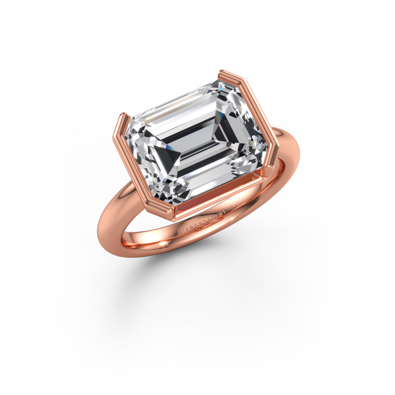 Bild av Förlovningsring Tayler EME 585 roséguld Labbodlad diamant 5.21 crt