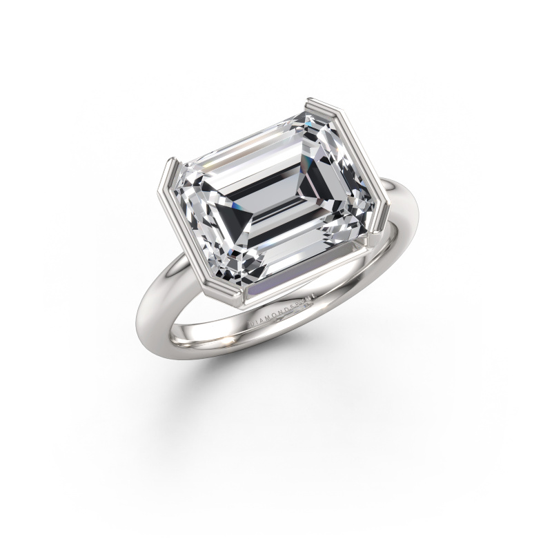 Immagine di Anello di fidanzamento Tayler EME 950 platino Diamante lab grown 5.21 crt
