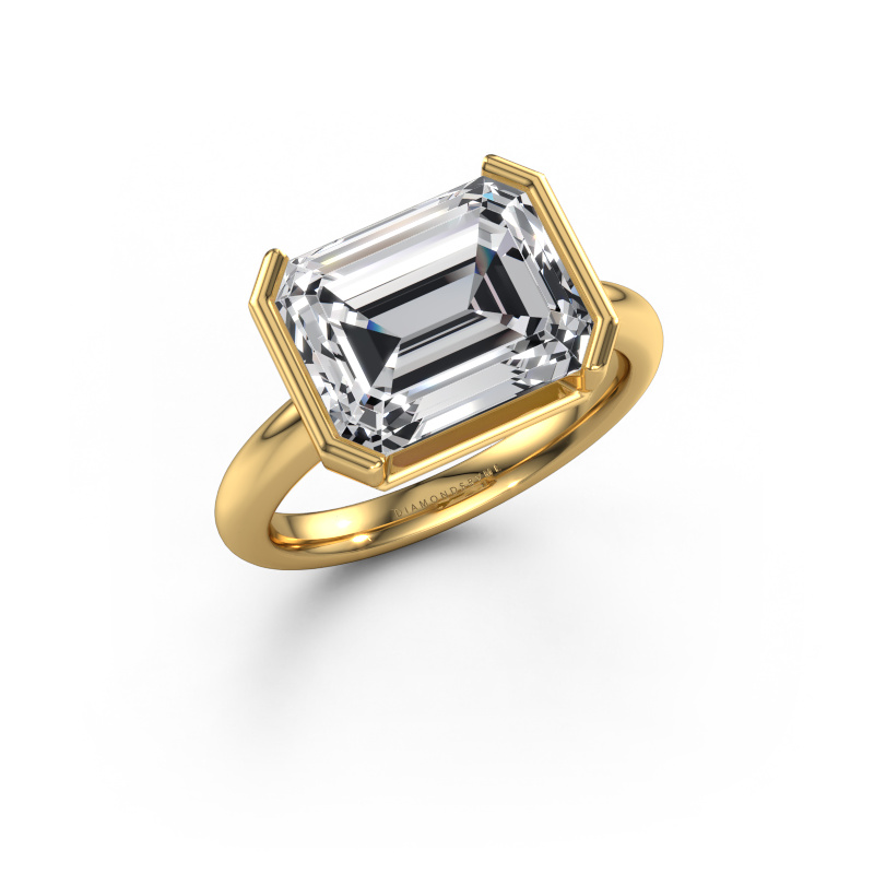 Image of Engagement ring Tayler EME 585 gold Lab grown diamond 5.21 crt