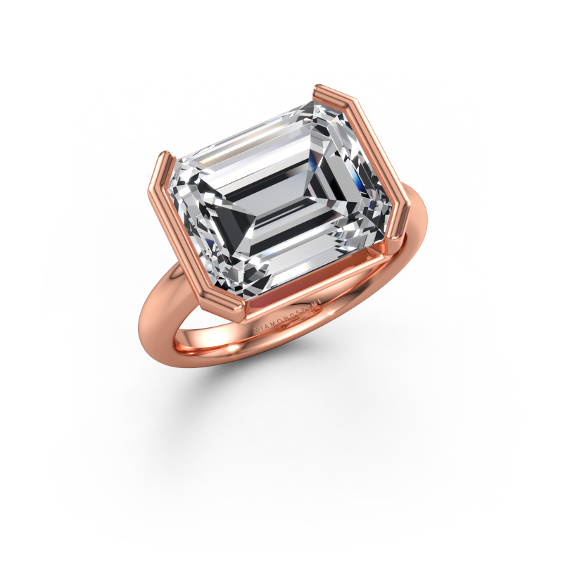 Immagine di Anello di fidanzamento Tayler EME 585 oro rosa Diamante lab grown 6.00 crt