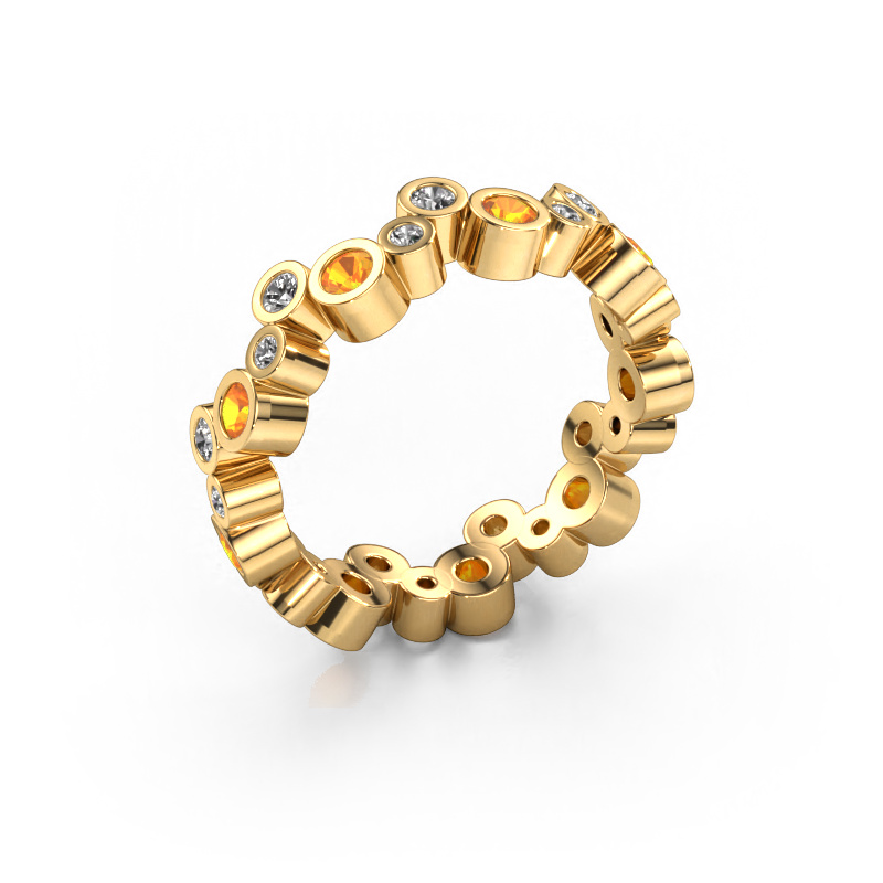 Bild von Ring Tessa 585 Gold Citrin 2.5 mm