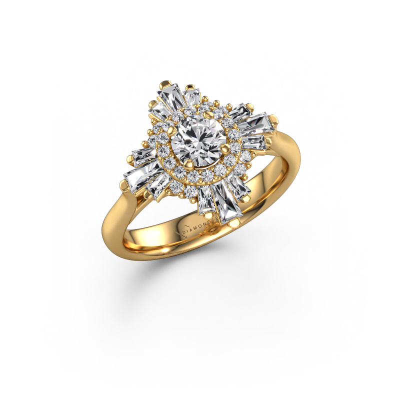 Image of Engagement ring Thalia 585 gold Diamond 1.207 crt