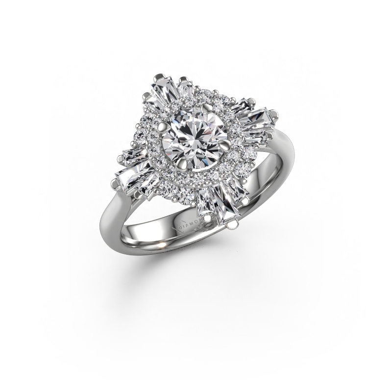 Bild von Verlobungsring Thalia 585 Weißgold Diamant 1.605 crt