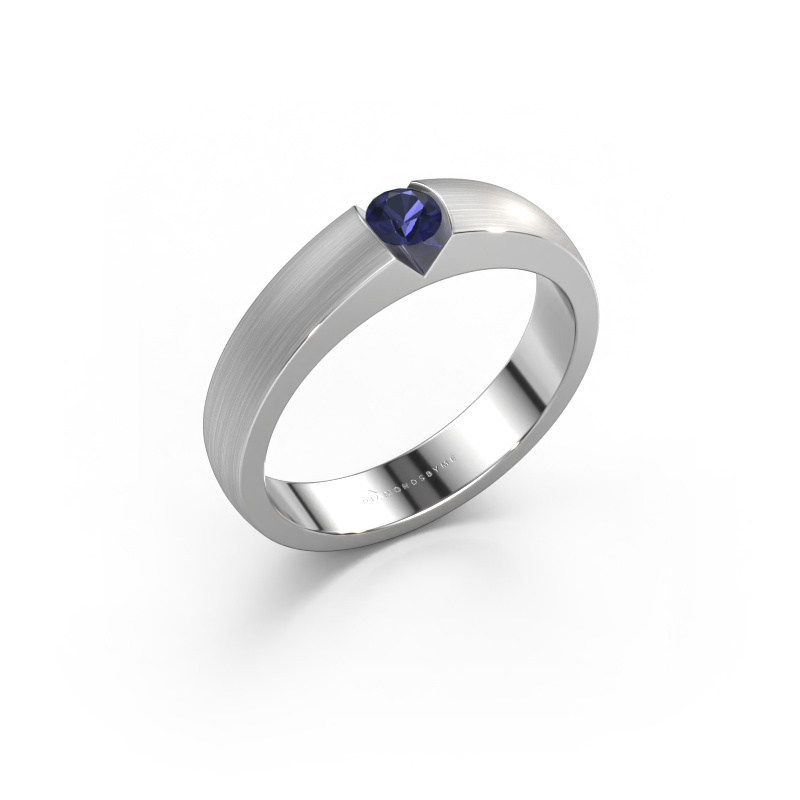 Image of Engagement ring Theresia 950 platinum Sapphire 3.4 mm
