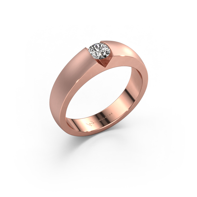 Image de Bague de fiançailles Theresia 585 or rose Diamant 0.25 crt
