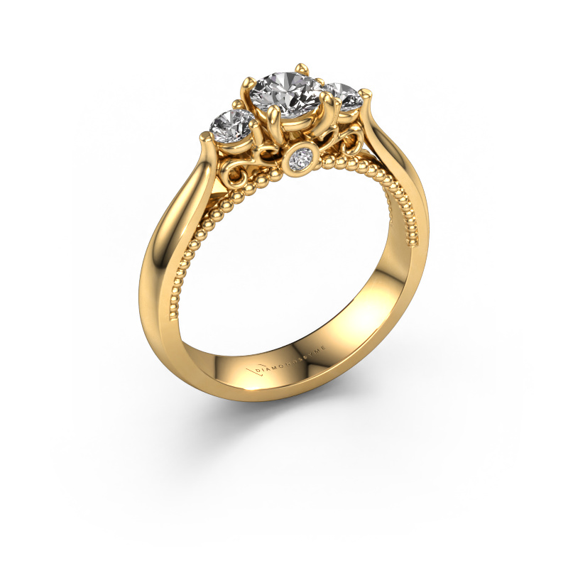 Image of Engagement ring Tiffani 585 gold Diamond 0.64 crt