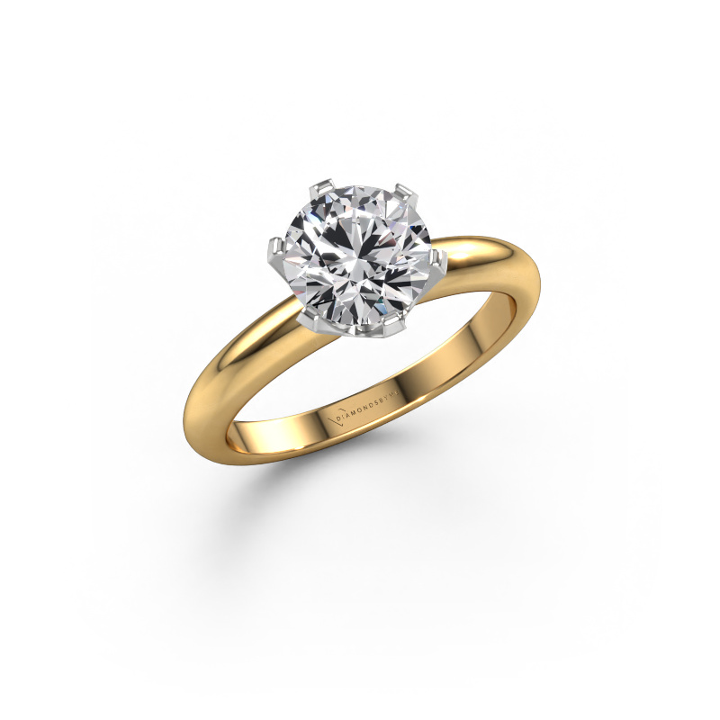 Image of Engagement ring Tiffy 1 585 gold Diamond 1.50 crt