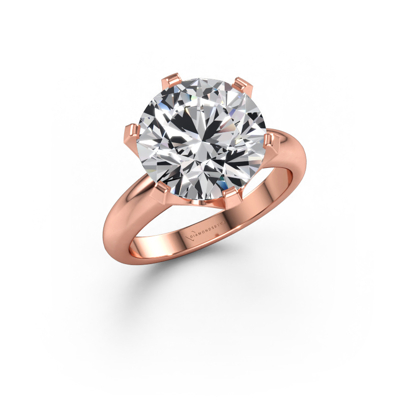 Bild av Förlovningsring Tiffy 1 585 roséguld Labbodlad diamant 5.00 crt