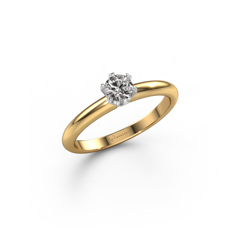 Bild von Verlobungsring Tiffy 1 585 Gold Diamant 0.30 crt