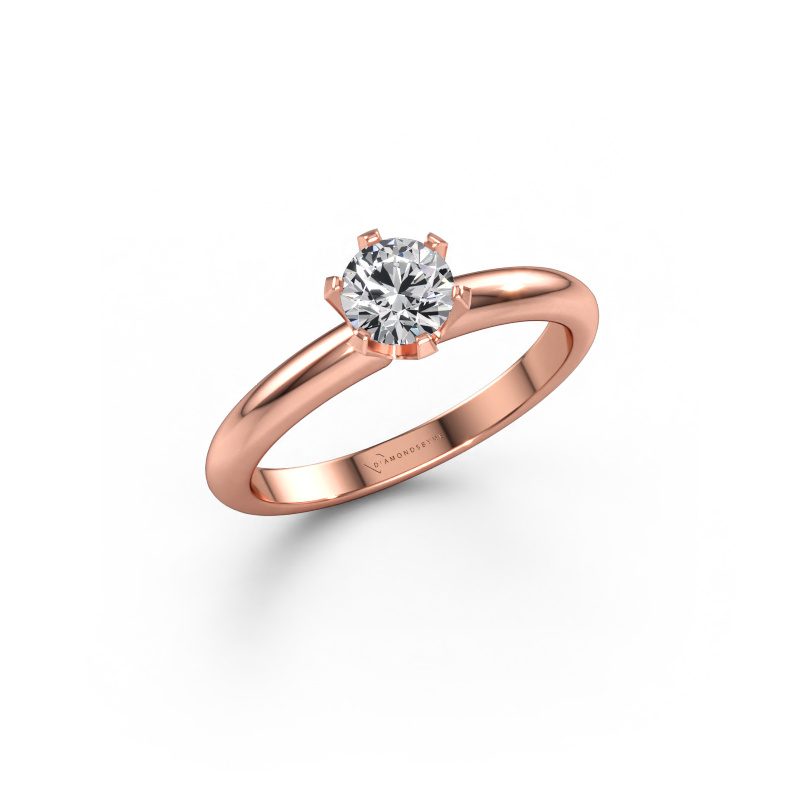 Bild av Förlovningsring Tiffy 1 585 roséguld Diamant 0.50 crt
