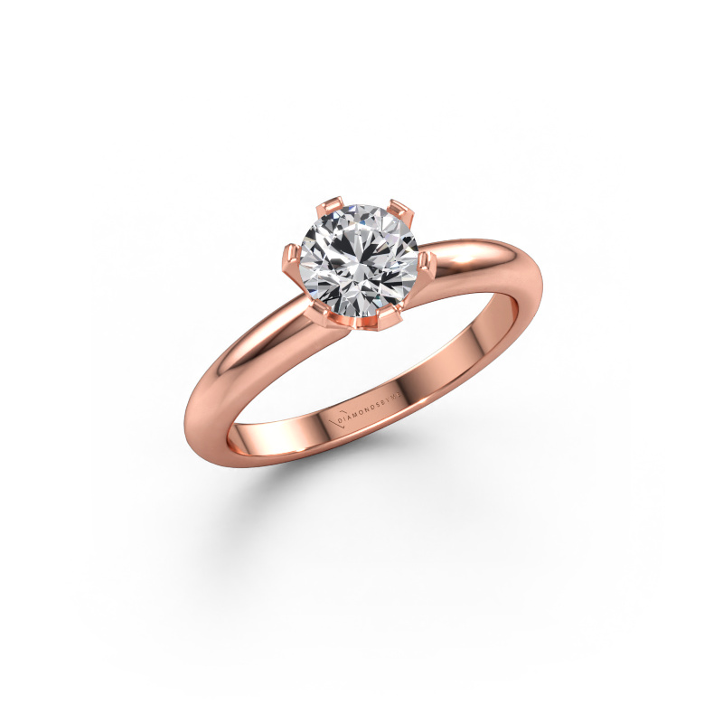 Bild av Förlovningsring Tiffy 1 585 roséguld Diamant 0.70 crt