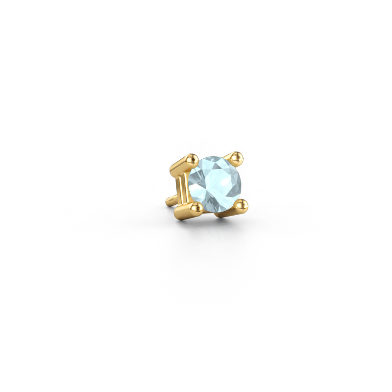 Immagine di Orecchino da uomo Tijmen 585 oro Acquamarina 5.7 mm