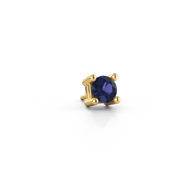 Immagine di Orecchino da uomo Tijmen 585 oro Zaffiro 5.7 mm