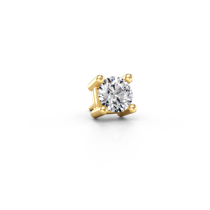 Immagine di Orecchino da uomo Tijmen 585 oro Diamante lab grown 1.00 crt