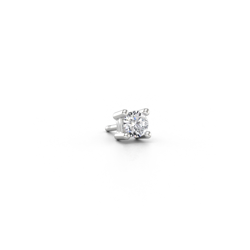 Immagine di Orecchino da uomo Tijmen 585 oro bianco Diamante 0.25 crt