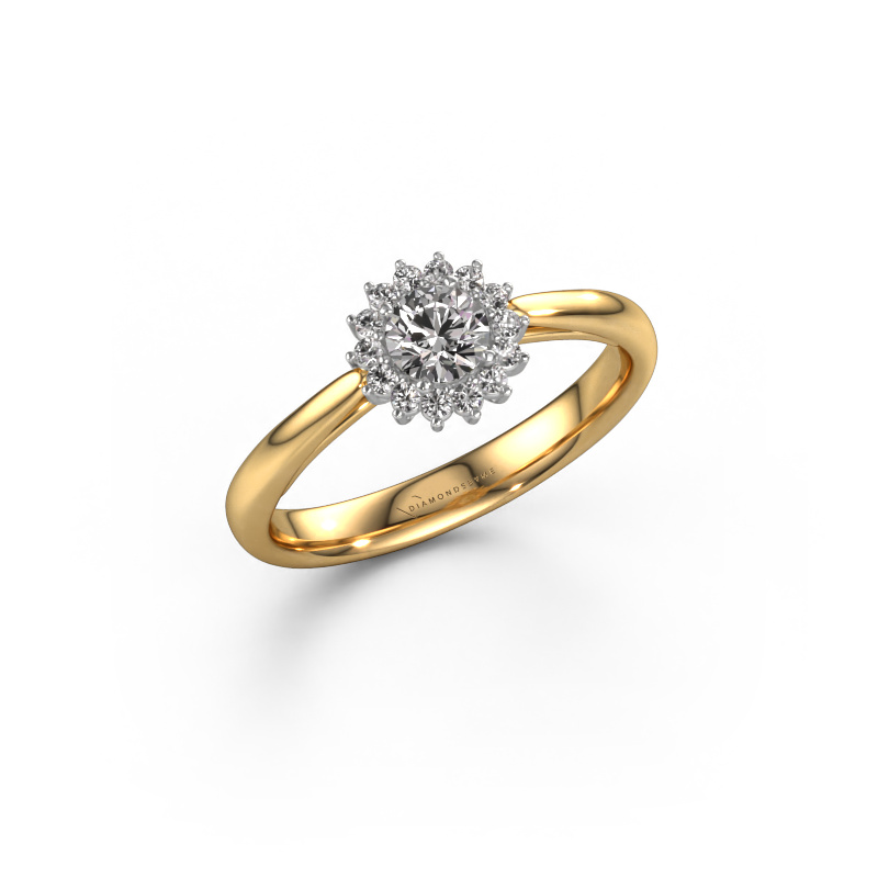 Image of Engagement ring Tilly RND 1 585 gold Diamond 0.355 crt
