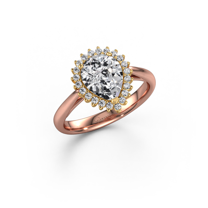 Bild von Verlobungsring Tilly per 1 585 Roségold Lab-grown Diamant 1.665 crt