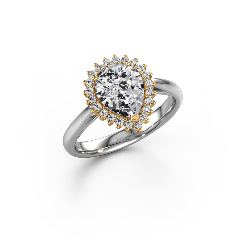 Bild von Verlobungsring Tilly per 1 585 Weißgold Diamant 1.665 crt