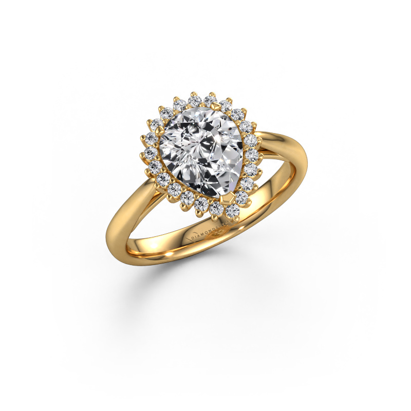 Image of Engagement ring Tilly per 1 585 gold Diamond 1.665 crt
