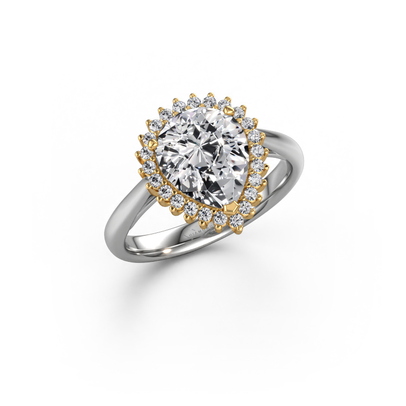 Bild von Verlobungsring Tilly per 1 585 Weißgold Lab-grown Diamant 2.28 crt