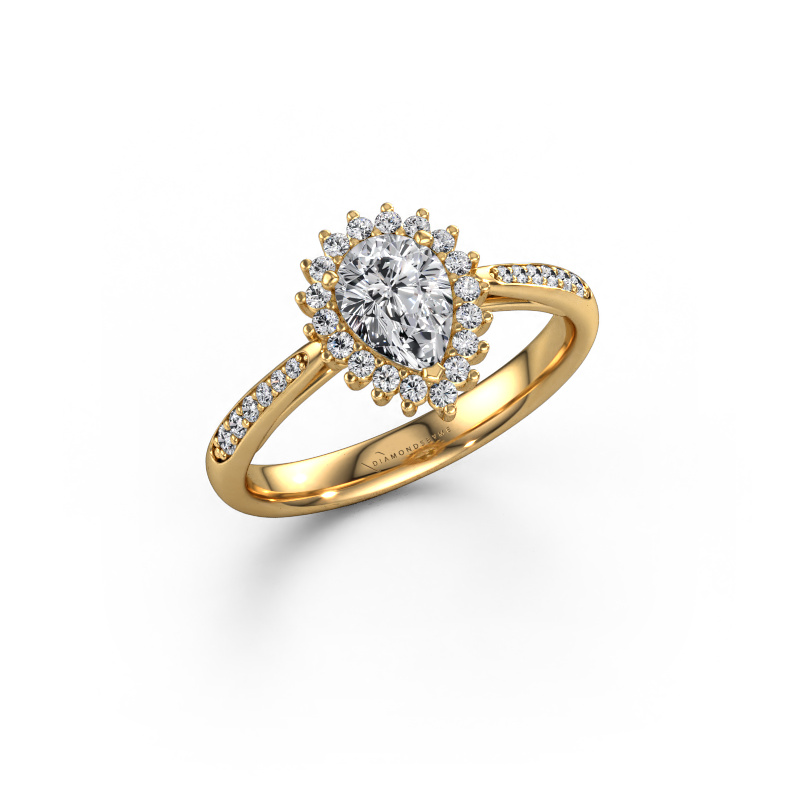 Image of Engagement ring Tilly per 2 585 gold Diamond 0.875 crt