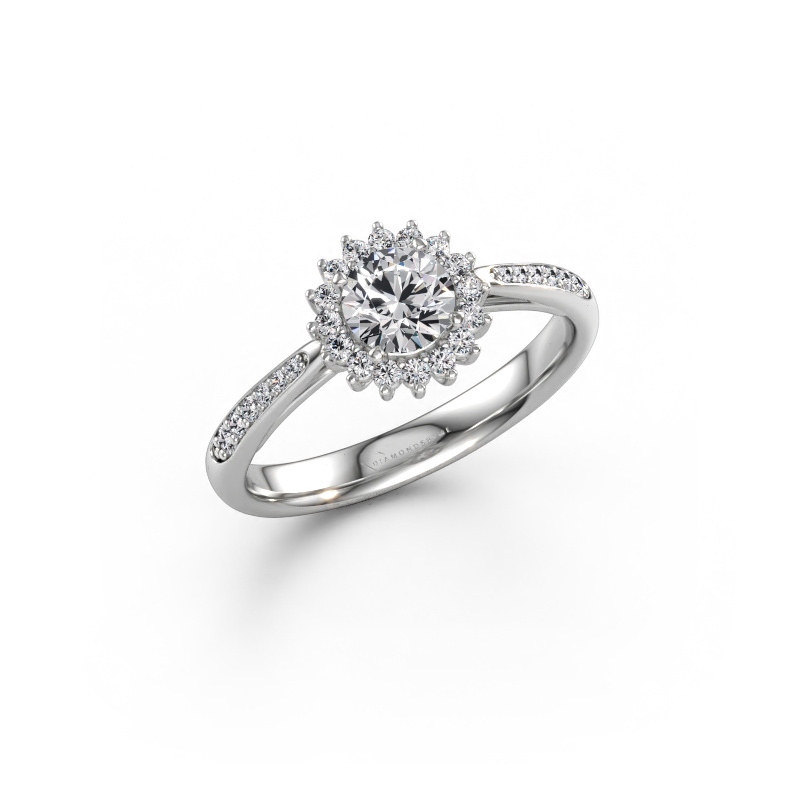 Bild av Förlovningsring Tilly RND 2 585 vitt guld Diamant 0.71 crt