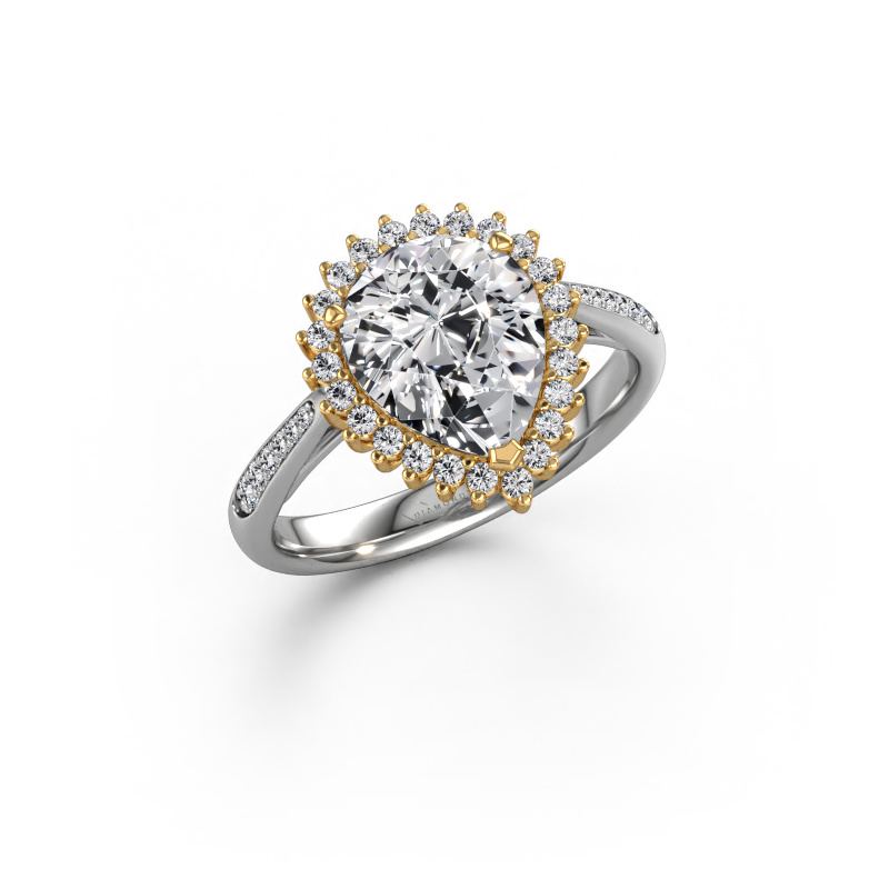 Bild von Verlobungsring Tilly per 2 585 Weißgold Lab-grown Diamant 2.357 crt