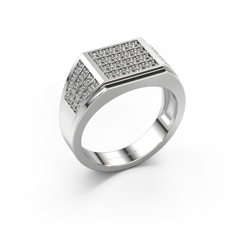 Image of Men's ring Tim 950 platinum Lab grown diamond 0.654 crt
