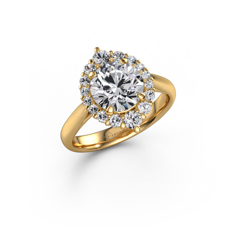 Image of Engagement ring Tora 585 gold Diamond 2.45 crt