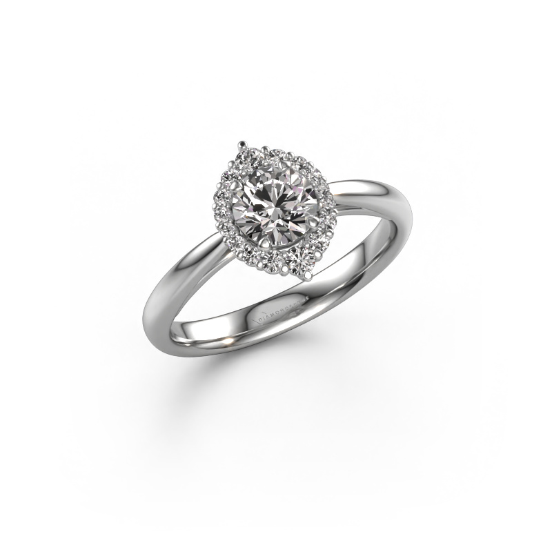 Image of Engagement ring Tora 950 platinum Diamond 0.77 crt