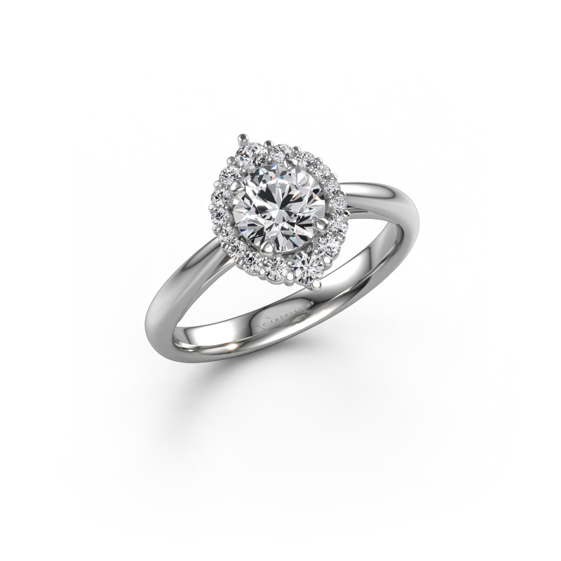 Image of Engagement ring Tora 950 platinum Diamond 0.913 crt