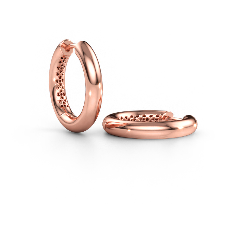Immagine di Orecchini a cerchio Tristan A 19 mm 585 oro rosa