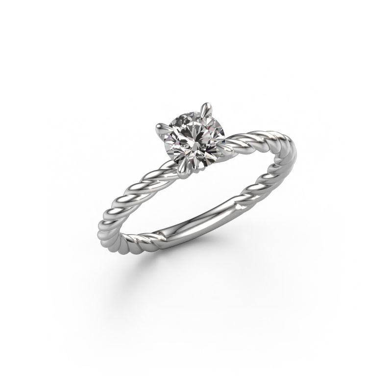 Image of Engagement ring Twanna 950 platinum Diamond 0.60 crt