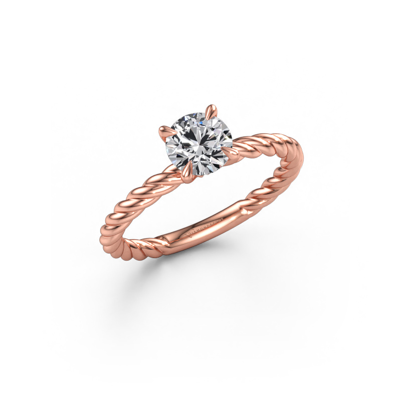 Immagine di Anello di fidanzamento Twanna 585 oro rosa Diamante 0.70 crt