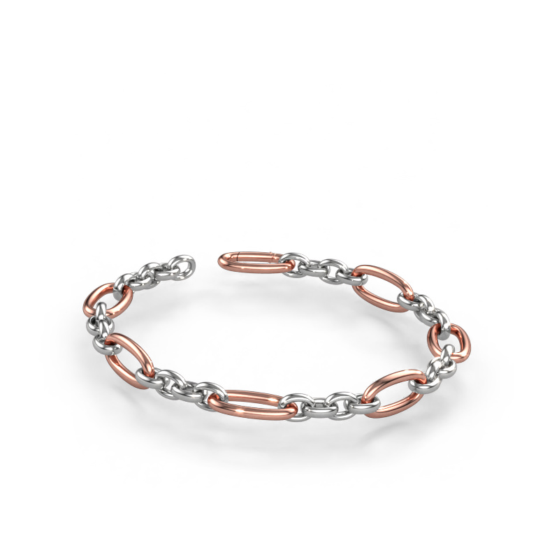 Image of Bracelet Valentine 10.5mm Solid - 585 rose gold