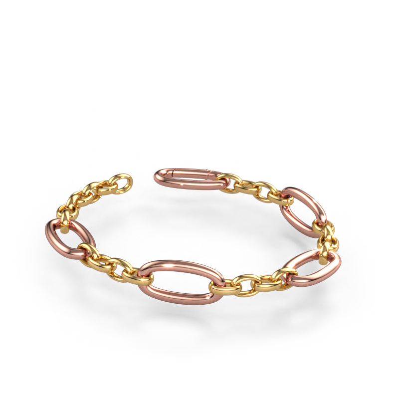 Bild von Armband Valentine 14.5mm Massiv - 585 Roségold