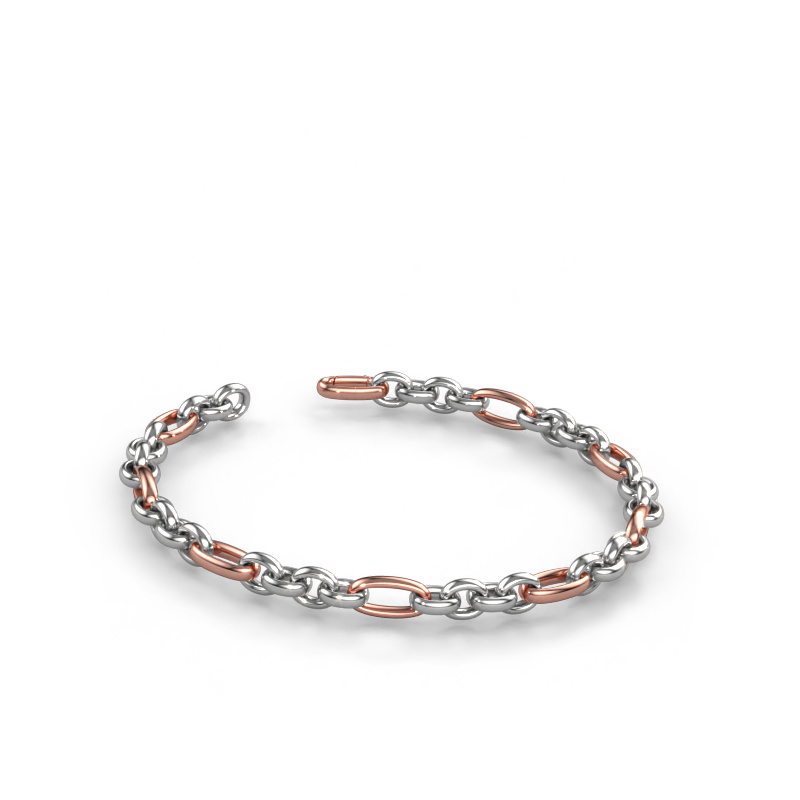 Bild von Armband Valentine 6.5mm Massiv - 585 Roségold