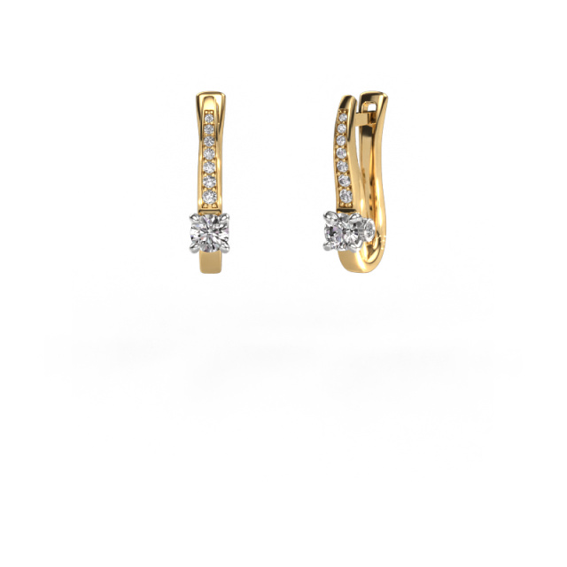 Image of Earrings Valorie 585 gold Diamond 0.78 crt