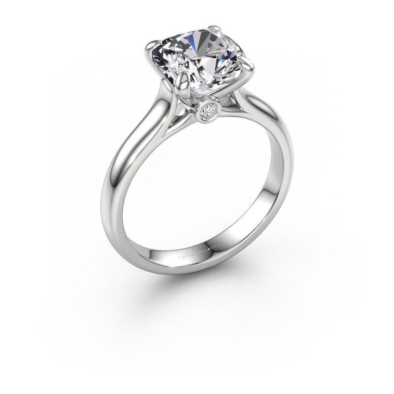Bild av Förlovningsring Valorie cus 1 950 platina Labbodlad diamant 2.54 crt