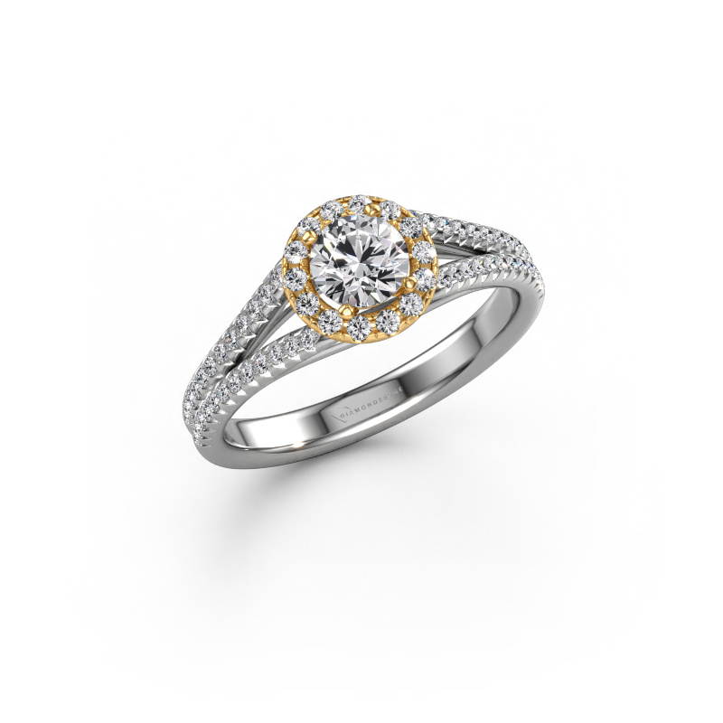 Bild von Verlobungsring Verla rnd 2 585 Weißgold Lab-grown Diamant 0.845 crt