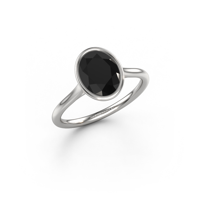Bild von Verlobungsring Lavon OVL 950 Platin Schwarz Diamant 2.16 crt