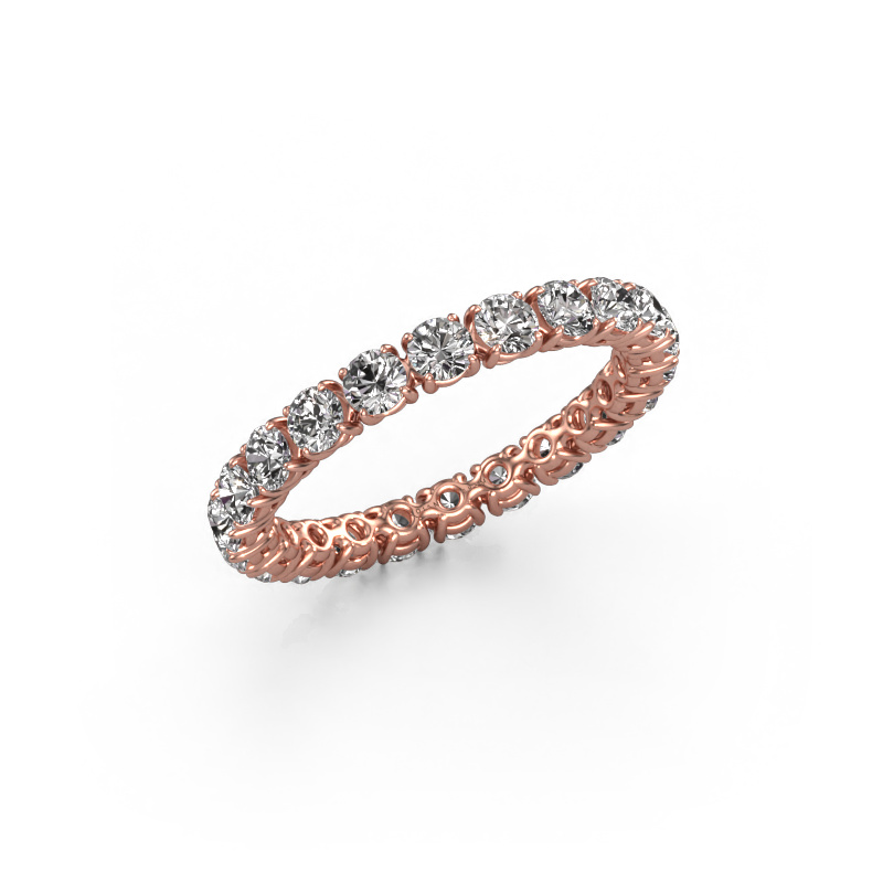 Bild von Ring Vivienne 2.7 585 Roségold Diamant 1.68 crt
