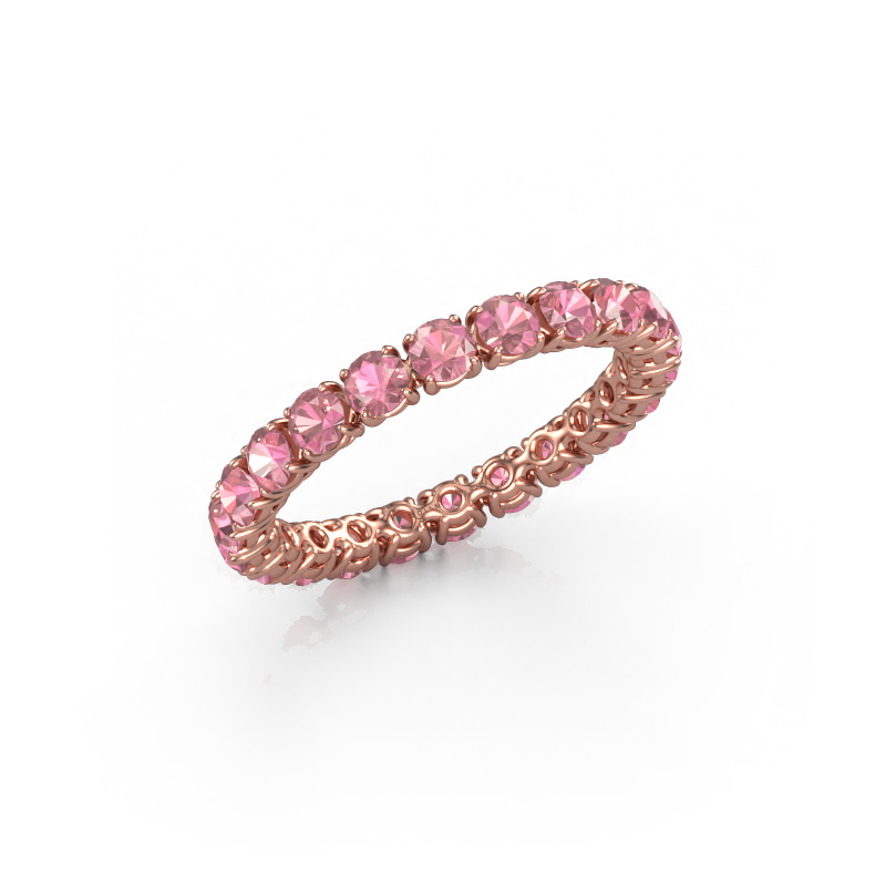 Bild von Ring Vivienne 2.7 585 Roségold Turmalin rosa 2.7 mm