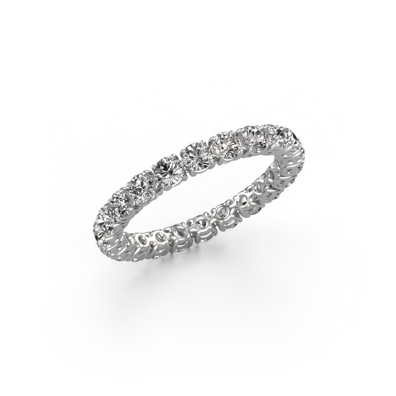 Image of Ring Vivienne 2.7 585 white gold Zirconia 2.7 mm