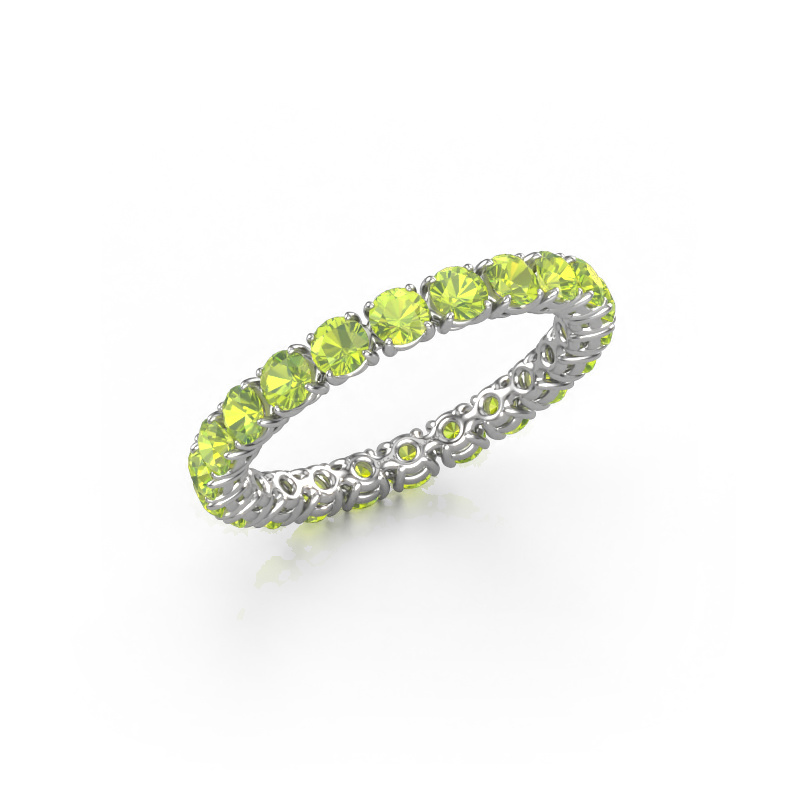 Bild von Ring Vivienne 2.7 585 Weißgold Peridot 2.7 mm