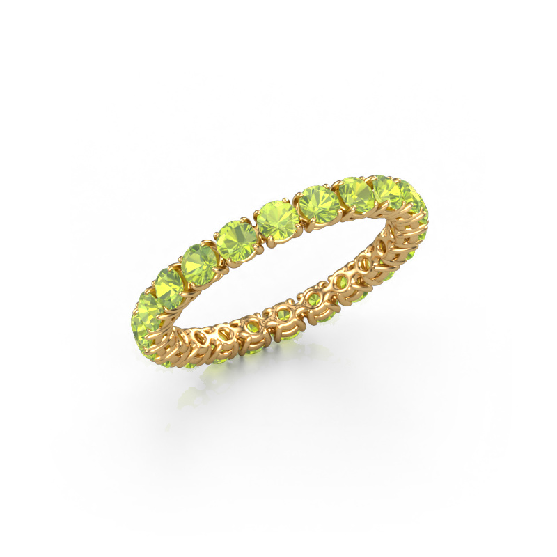 Image of Ring Vivienne 2.7 585 gold Peridot 2.7 mm