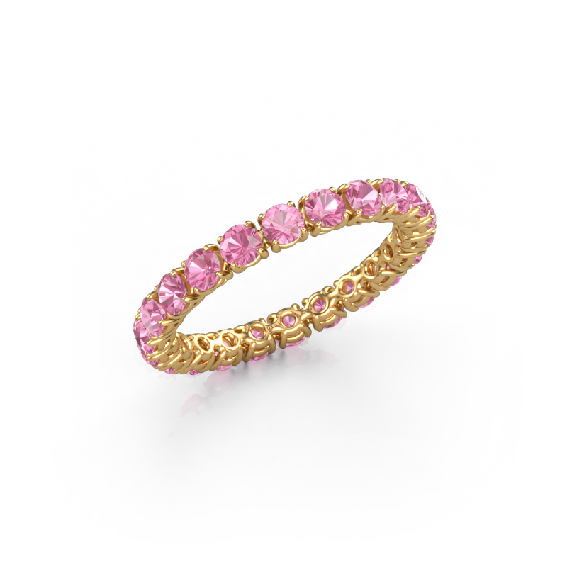 Bild von Ring Vivienne 2.7 585 Gold Pink Saphir 2.7 mm