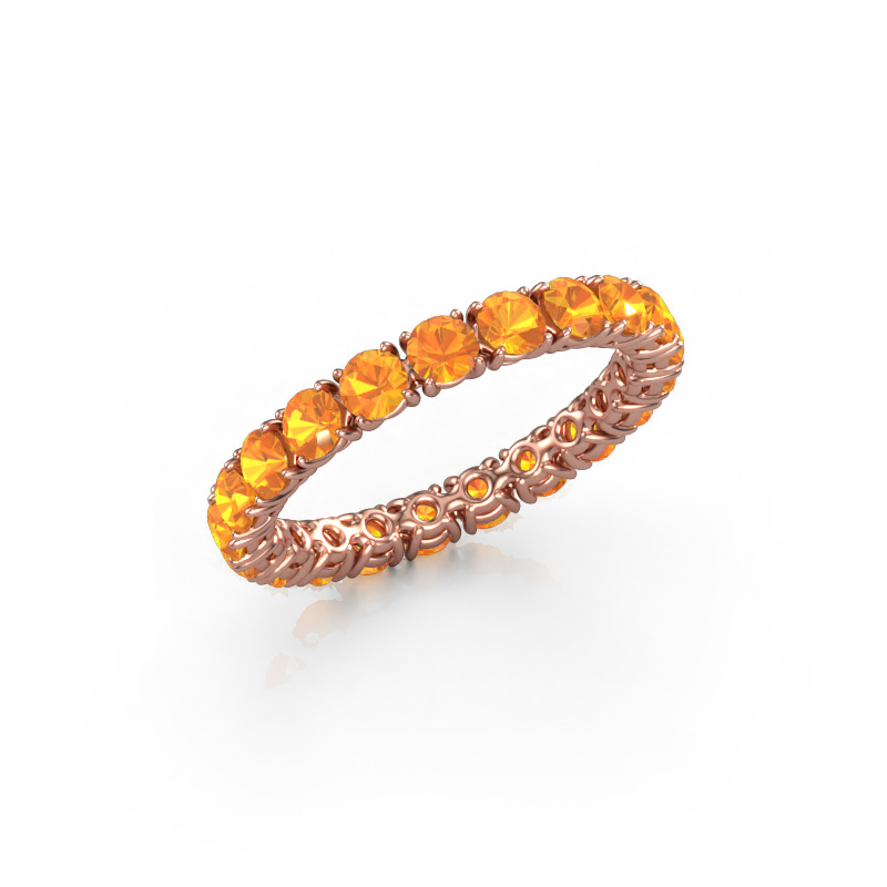 Image of Ring Vivienne 2.9 585 rose gold Citrin 2.9 mm