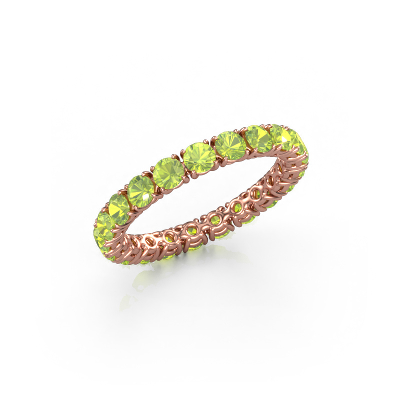 Bild von Ring Vivienne 2.9 585 Roségold Peridot 2.9 mm