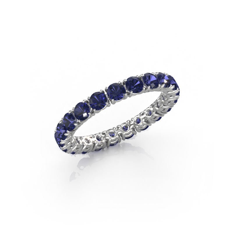 Image of Ring Vivienne 2.9 585 white gold Sapphire 2.9 mm